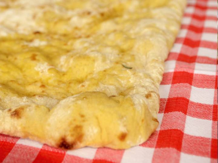 Base per Pizza rettangolare fatta a mano