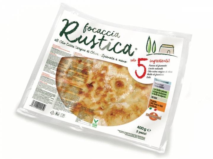 Focaccia Rustica 400g - Prodotto Europizza